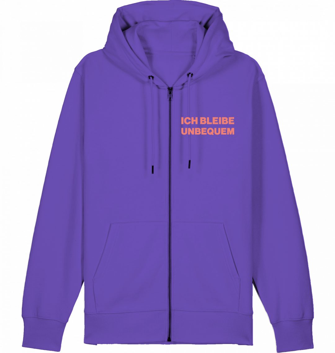 UNBEQUEM Zip Hoodie Purple Love